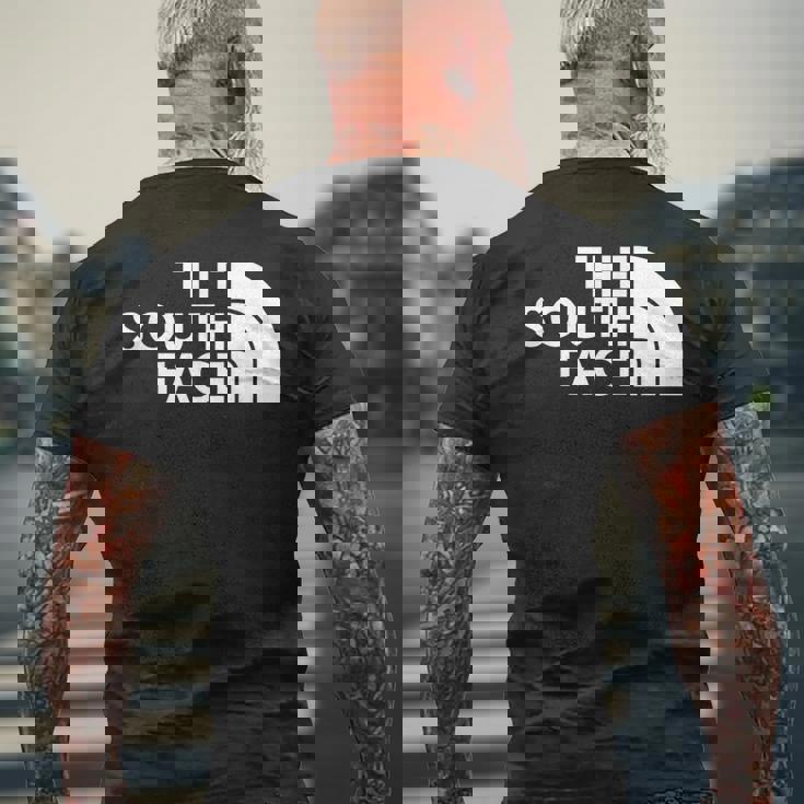 Parody Theouth Face スマートピープルのためのクールなデザイン メンズTシャツ バックプリント 高齢者への贈り物