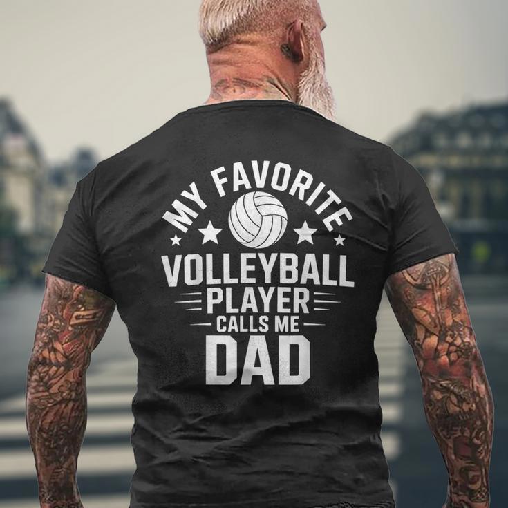 Giocatore Di Pallavolo Papà Pallavolo Divertente T-shirt da uomo con stampa posteriore Regalos para ancianos
