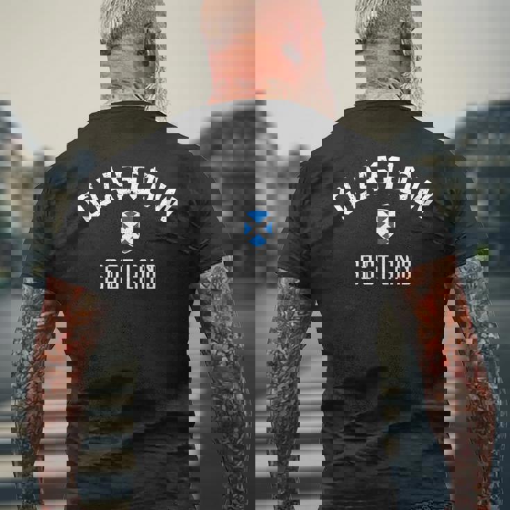 Glasgowcotland グラスゴースコットランド 長袖tシャツ メンズTシャツ バックプリント 高齢者への贈り物