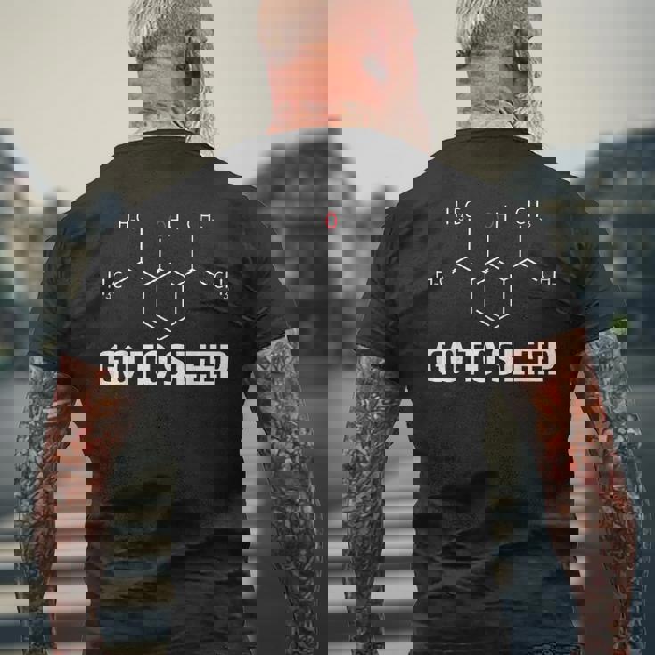 Go Toleep 麻酔科医 Crna 麻酔 メンズTシャツ バックプリント 高齢者への贈り物