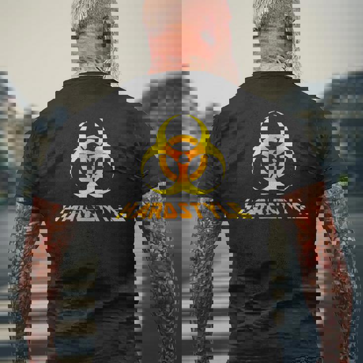 Hardstyle ハードスタイル パーティーイベントフェスティバル Hardstyle メンズTシャツ バックプリント 高齢者への贈り物