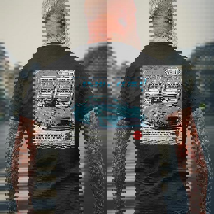 Hashi-Rokuオーセンティックjdmストリートスタイル メンズTシャツ バックプリント 高齢者への贈り物