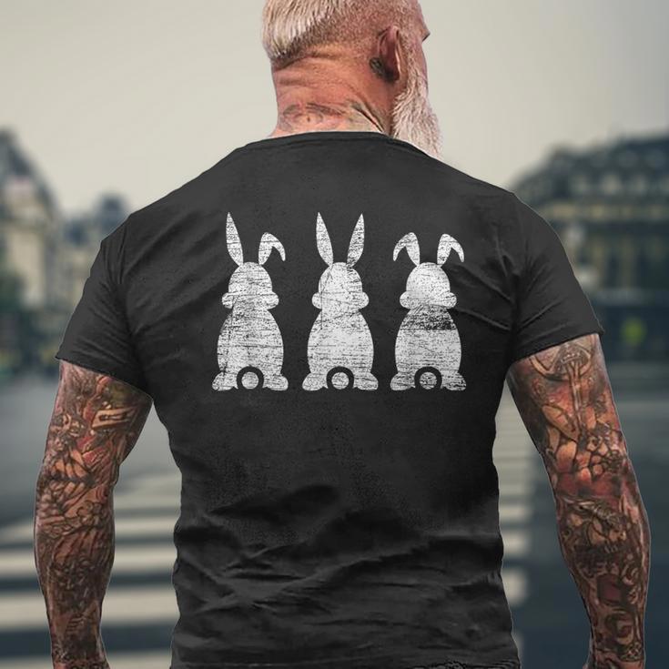 Haustier Besitzer Geschenkidee Niedliches Kaninchen Hase T-Shirt mit Rückendruck Geschenke für alte Männer