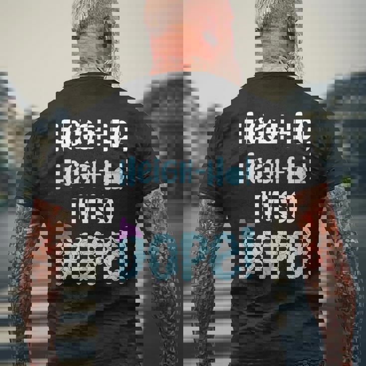 Heigh-Ho Heigh-Ho ランニングマイナー メンズTシャツ バックプリント 高齢者への贈り物