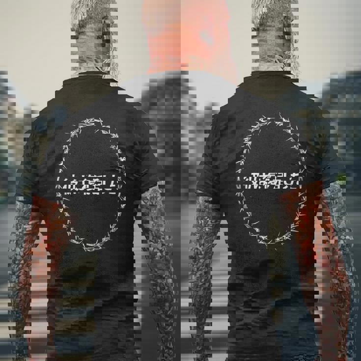 He Is Risen – Jesus Christ Resurrection Easter Japanese メンズTシャツ バックプリント 高齢者への贈り物