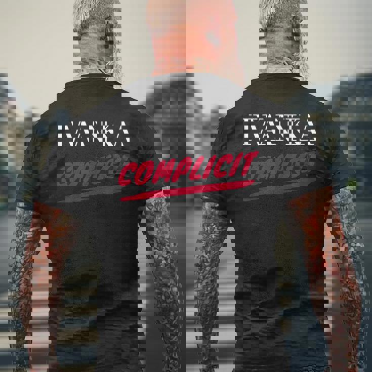 Ivanka Complicit メンズTシャツ バックプリント 高齢者への贈り物