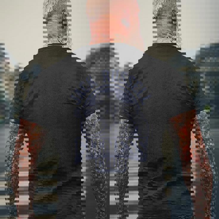 Jack Russell Terrier ヴィンテージ フィットネスクラブ 犬 ボディビル メンズTシャツ バックプリント 高齢者への贈り物