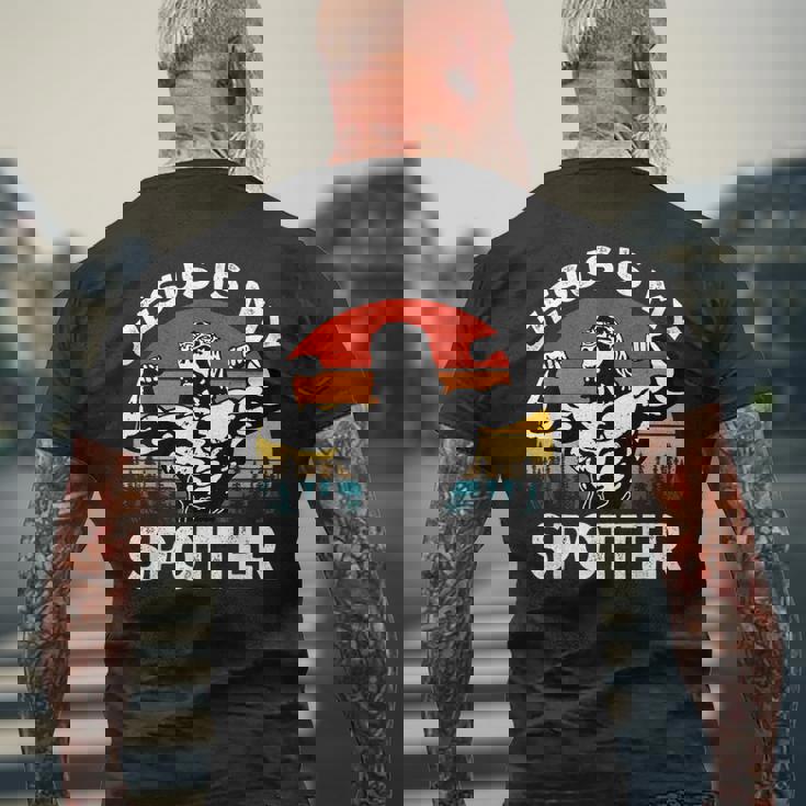 Jesus Is Mypotter ファニー ワークアウト 宗教 クリスチャン ジム メンズTシャツ バックプリント 高齢者への贈り物