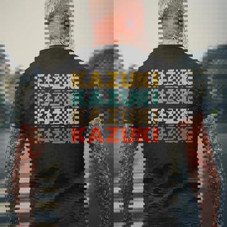 Kazuki 和樹 メンズTシャツ バックプリント 高齢者への贈り物