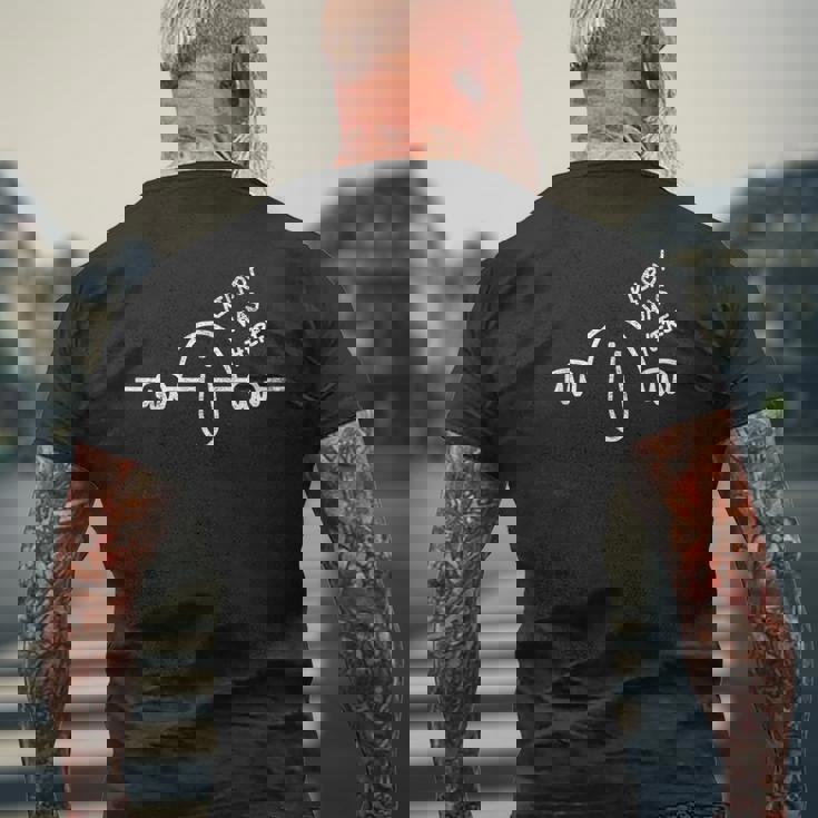 Kilroy Was Here グラフィティアート メンズTシャツ バックプリント 高齢者への贈り物