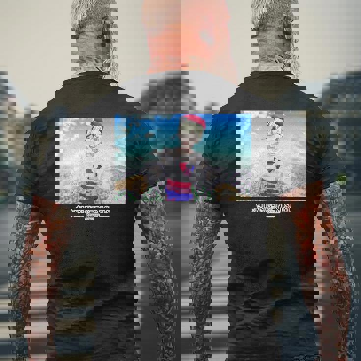 King Of Prism シン＆ルヰbirthday デザインd メンズTシャツ バックプリント 高齢者への贈り物