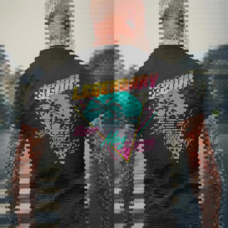 Legendaryince May 2016 メンズTシャツ バックプリント 高齢者への贈り物