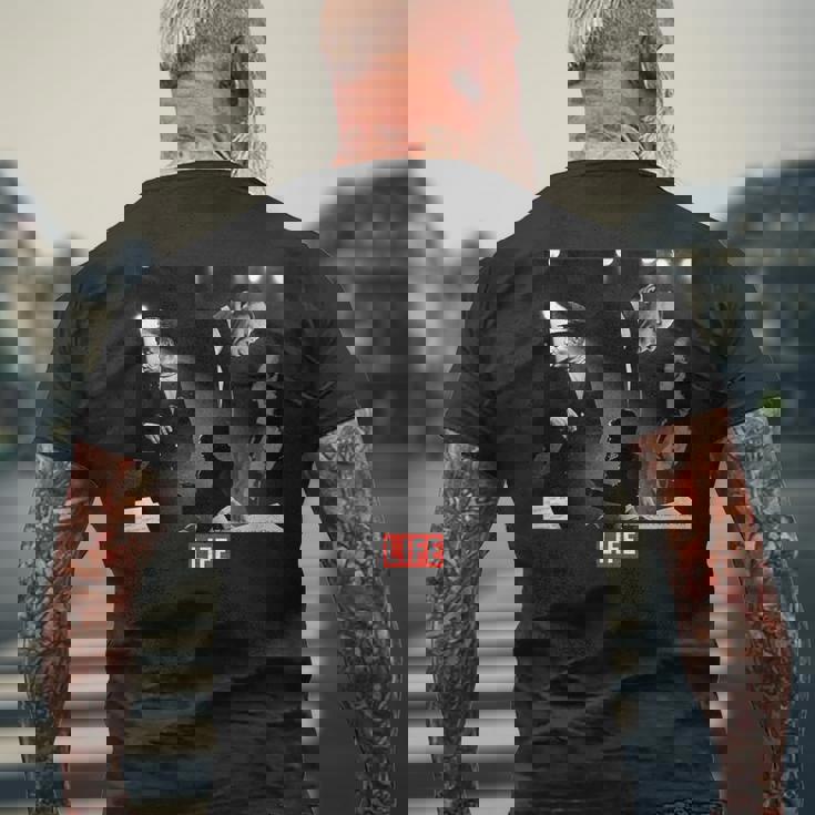 Life Picture Collection フランク シナトラ3 メンズTシャツ バックプリント 高齢者への贈り物