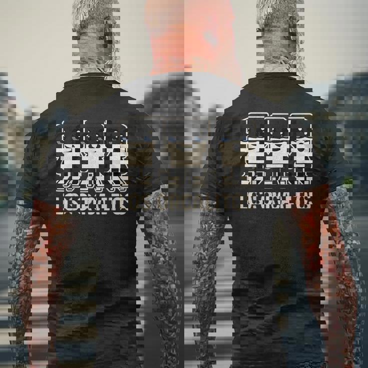 Los Orcalitos 面白いイタリアンブレインロットスラングオルカレロオルカラ メンズTシャツ バックプリント 高齢者への贈り物