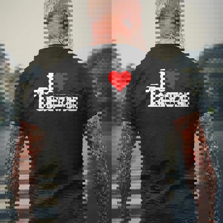 I Love Heart 台湾フォルモサ 台湾文化 長袖tシャツ メンズTシャツ バックプリント 高齢者への贈り物