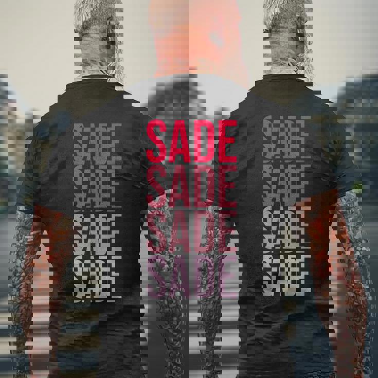 I Loveade 名前 サド メンズTシャツ バックプリント 高齢者への贈り物