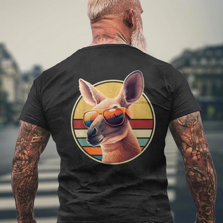Lustiges Känguru Kostüm Outfit Retrointage Comics Kängurus T-Shirt mit Rückendruck Geschenke für alte Männer
