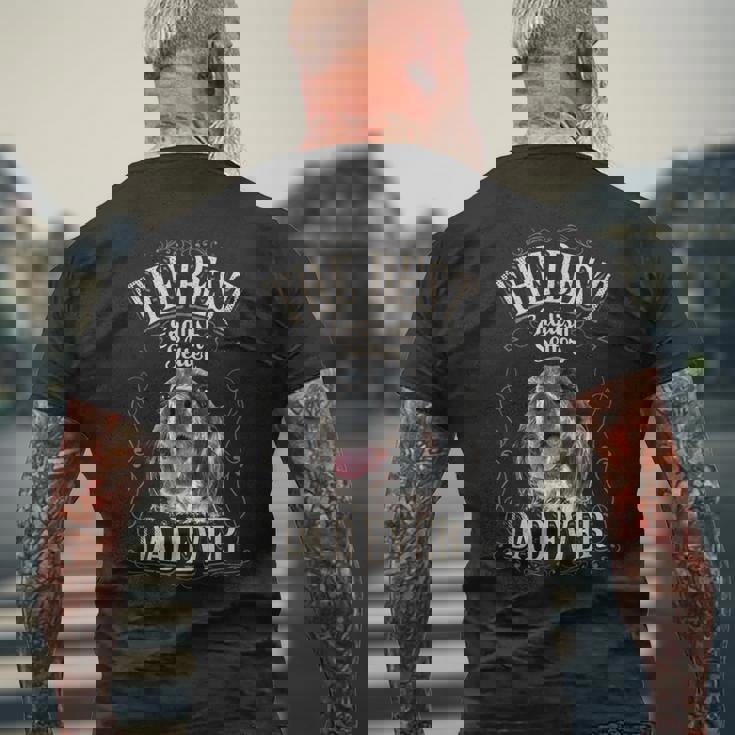 Miglioretter Inglese Papà Ever Dog Amante Regali Uomo T-shirt da uomo con stampa posteriore Regalos para ancianos