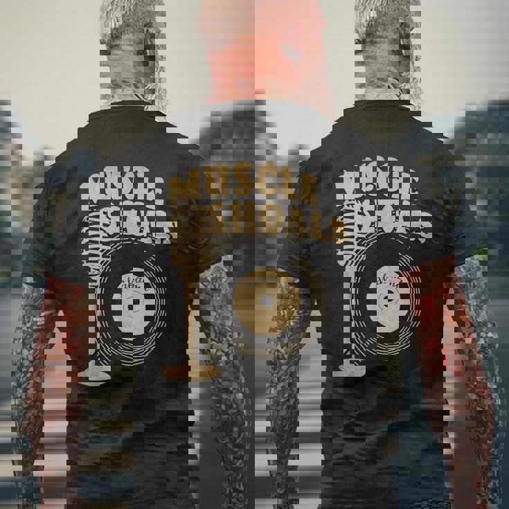 Musclehoals アラバマビンテージスタイル メンズTシャツ バックプリント 高齢者への贈り物