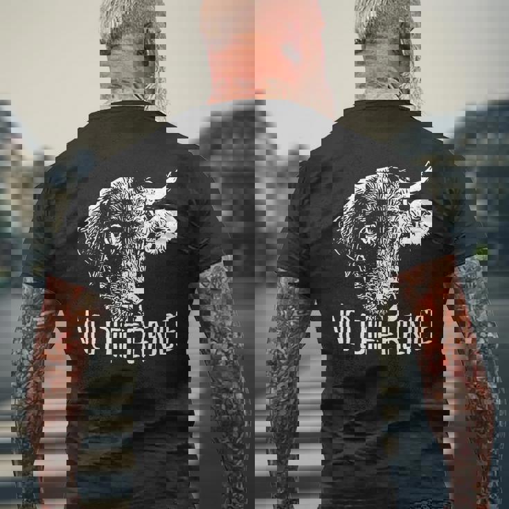 No Difference ワンライフ 違いはありません ベジタリアン 動物愛好家 ビーガン 長袖tシャツ メンズTシャツ バックプリント 高齢者への贈り物