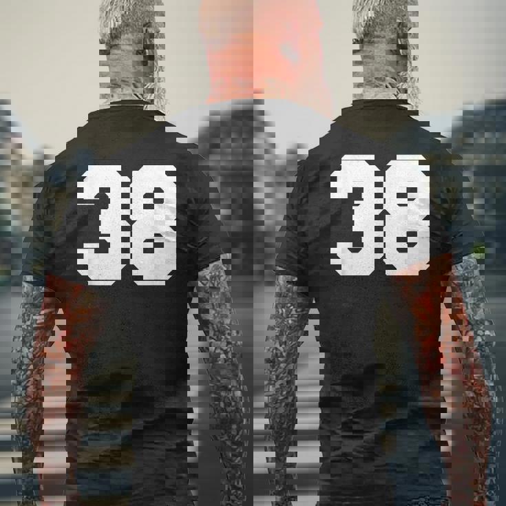 Number 38Ports Jersey Player 38 Fan Front Printarsity メンズTシャツ バックプリント 高齢者への贈り物