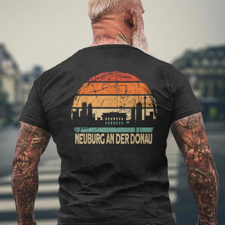 Panorama De Neubourg-Sur-Le-Danube T-shirt imprimé au dos Cadeaux pour les vieillards