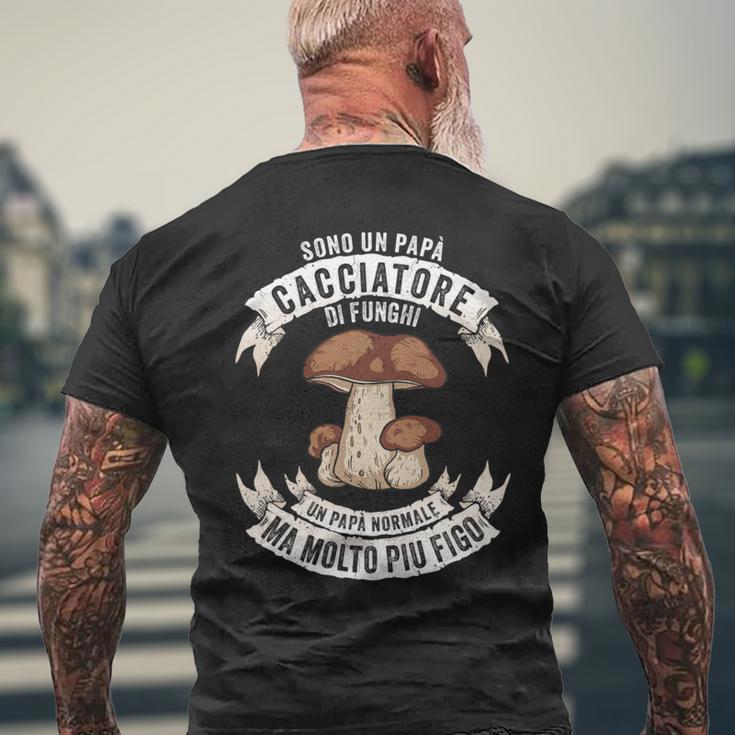Papà Cacciatore Funghi Regalo Per La Caccia E Festa Del Papà Maglia A Manica T-shirt da uomo con stampa posteriore Regalos para ancianos