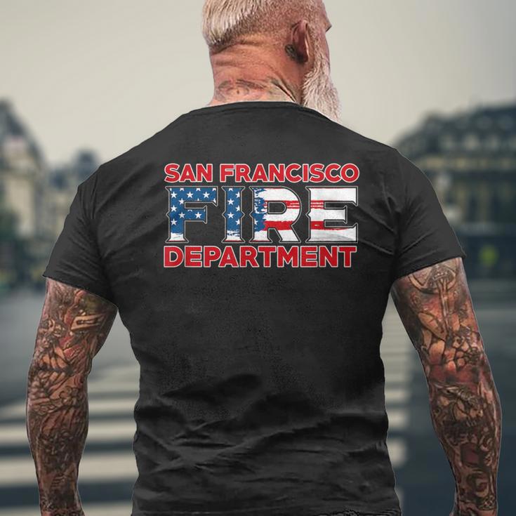 Pompiers Dean Francisco Californie T-shirt imprimé au dos Cadeaux pour les vieillards
