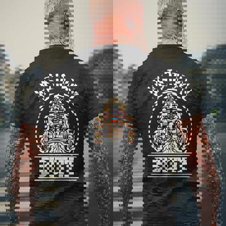 Ra 古代エジプトの歴史バフ担当者 面白い歴史 長袖tシャツ メンズTシャツ バックプリント 高齢者への贈り物