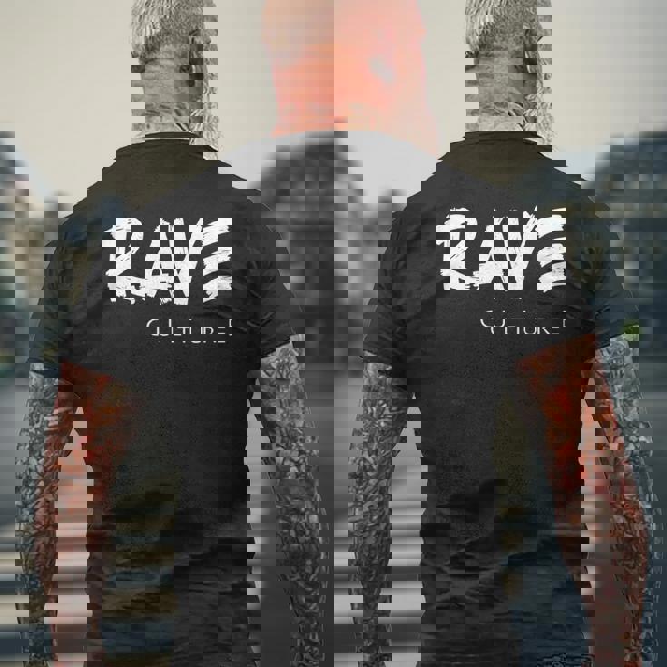 Rave Culture Techno Festival Electro 長袖tシャツ メンズTシャツ バックプリント 高齢者への贈り物