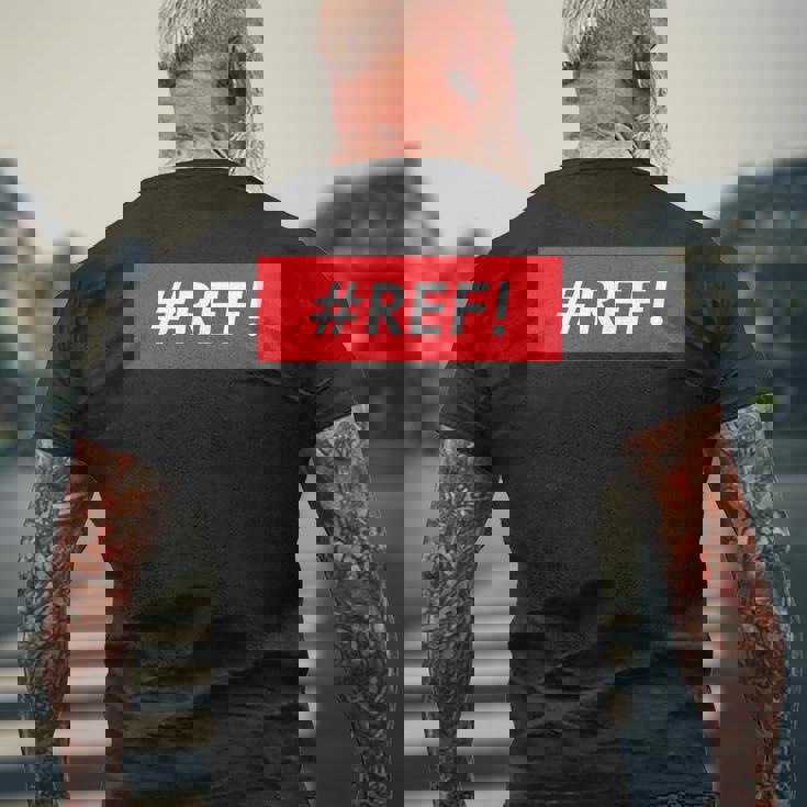 Ref Excel参照エラーミーム 長袖tシャツ メンズTシャツ バックプリント 高齢者への贈り物