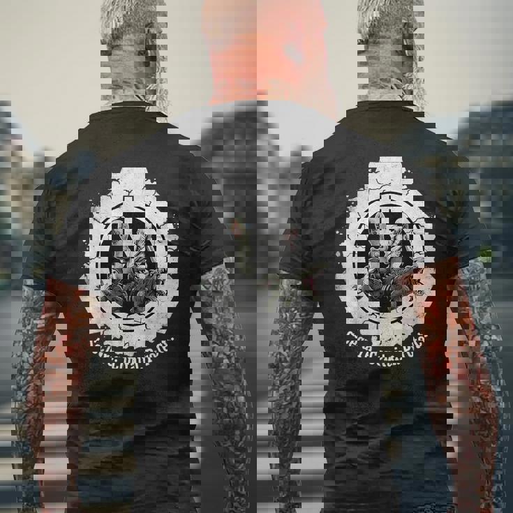 Scp Foundation セキュア コンテイン プロテクト クリーチャー メンズTシャツ バックプリント 高齢者への贈り物