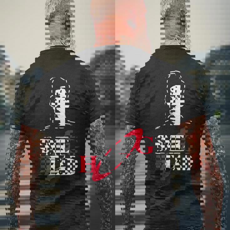 Smegヘッドレッドドワーフ メンズTシャツ バックプリント 高齢者への贈り物