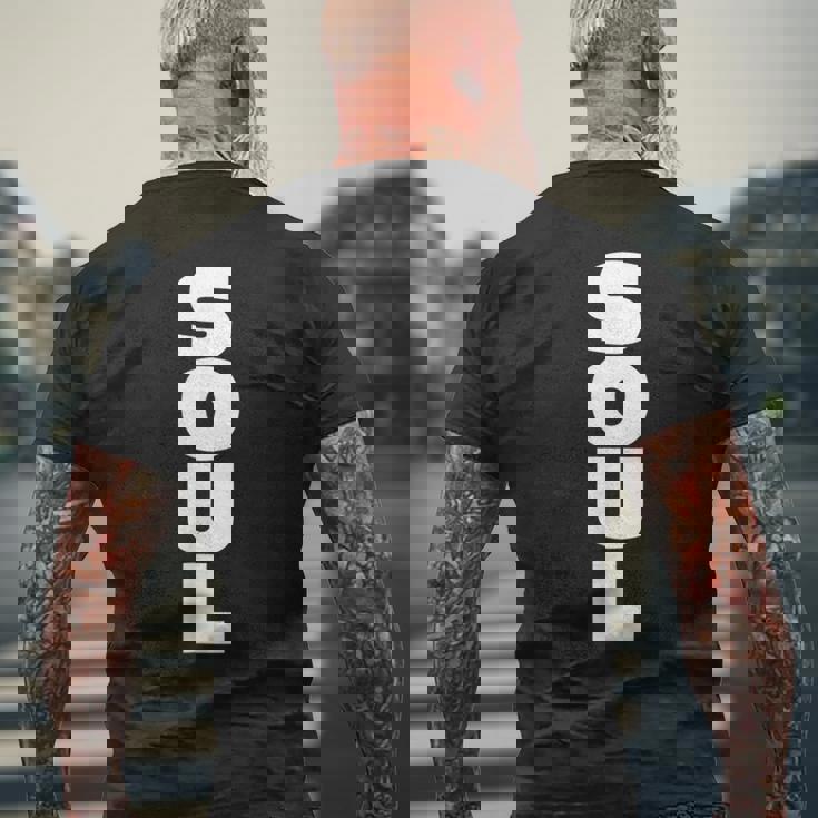 Soul Music Deepoulful House Music Dance トップ メンズTシャツ バックプリント 高齢者への贈り物
