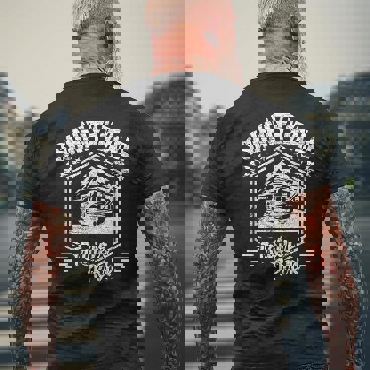 Sunnyvale トレーラーパーク メンズTシャツ バックプリント 高齢者への贈り物