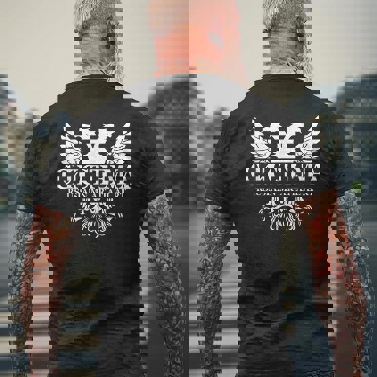 Systema ロシアスペツナズ 格闘技 メンズTシャツ バックプリント 高齢者への贈り物