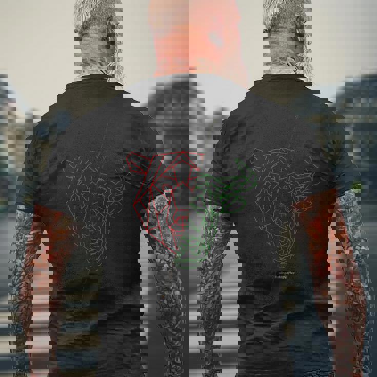 Tandc ブル&ベア メンズTシャツ バックプリント 高齢者への贈り物