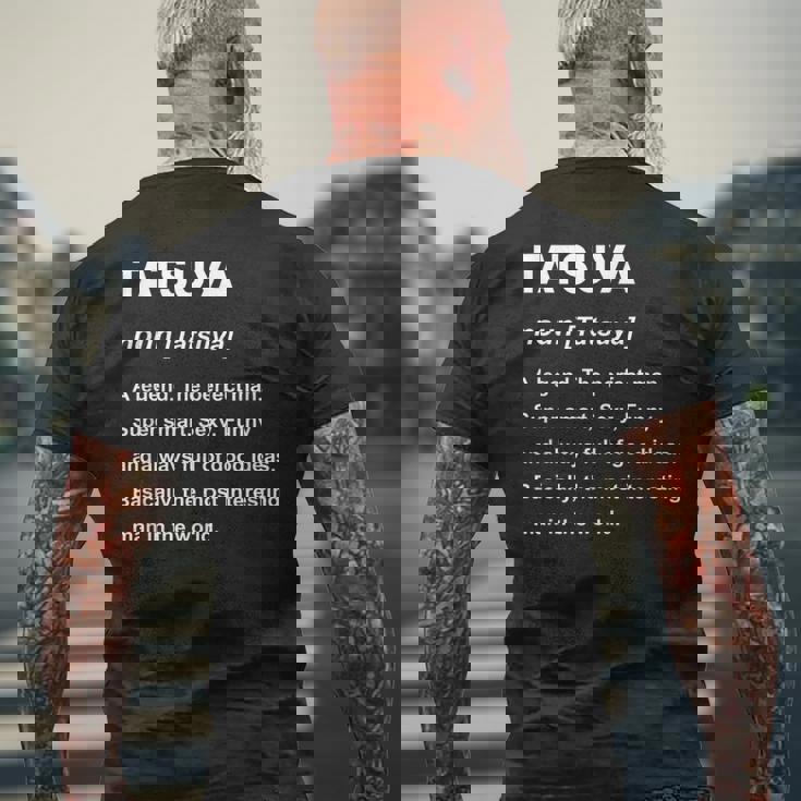 Tatsuya 達也 メンズTシャツ バックプリント 高齢者への贈り物