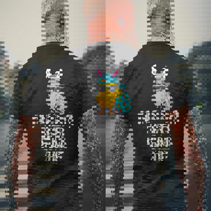 This Is My Easter パジャマシャツ 大人用 キッズ おもしろtシャツ メンズTシャツ バックプリント 高齢者への贈り物