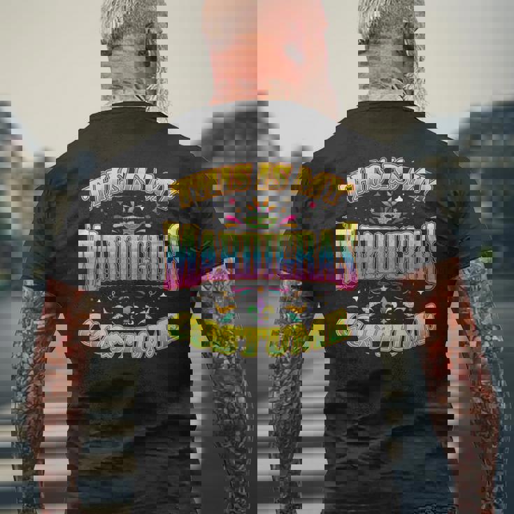 This Is My Mardi Gras 面白いコスチュームパーティーギフト 長袖tシャツ メンズTシャツ バックプリント 高齢者への贈り物