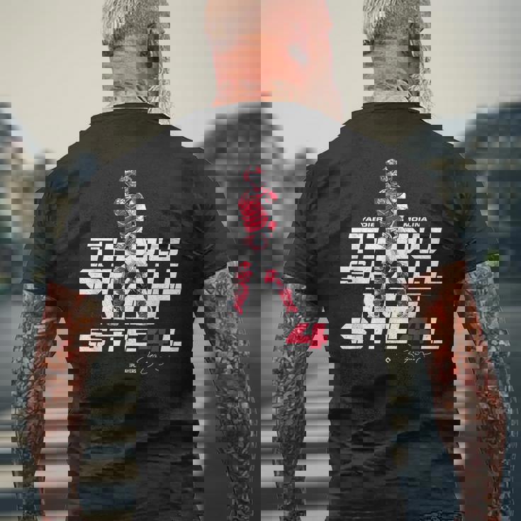 Thouhall Notteal Yadier Molina Baseball Player メンズTシャツ バックプリント 高齢者への贈り物