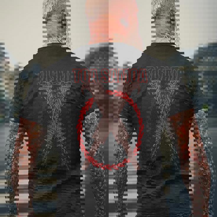 Toaamoa メンズTシャツ バックプリント 高齢者への贈り物