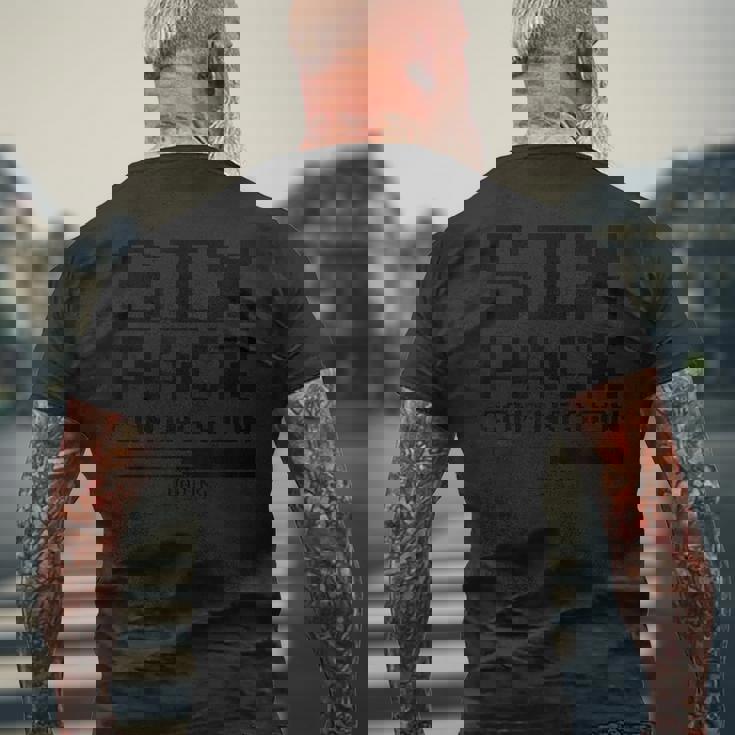 Trendy Loadingix Pack Comingoon メンズTシャツ バックプリント 高齢者への贈り物