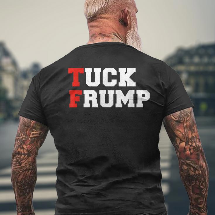 Tuck Frump 面白い反ドナルド・トランプドナルド・トランプ メンズTシャツ バックプリント 高齢者への贈り物