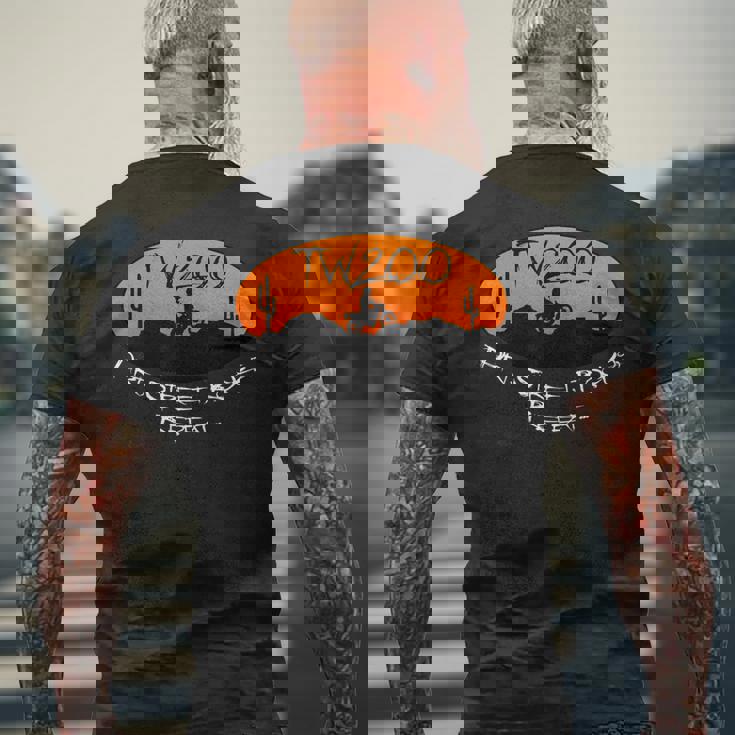 Tw200 トレイルウェイ エンデューロ オフロードロック メンズTシャツ バックプリント 高齢者への贈り物