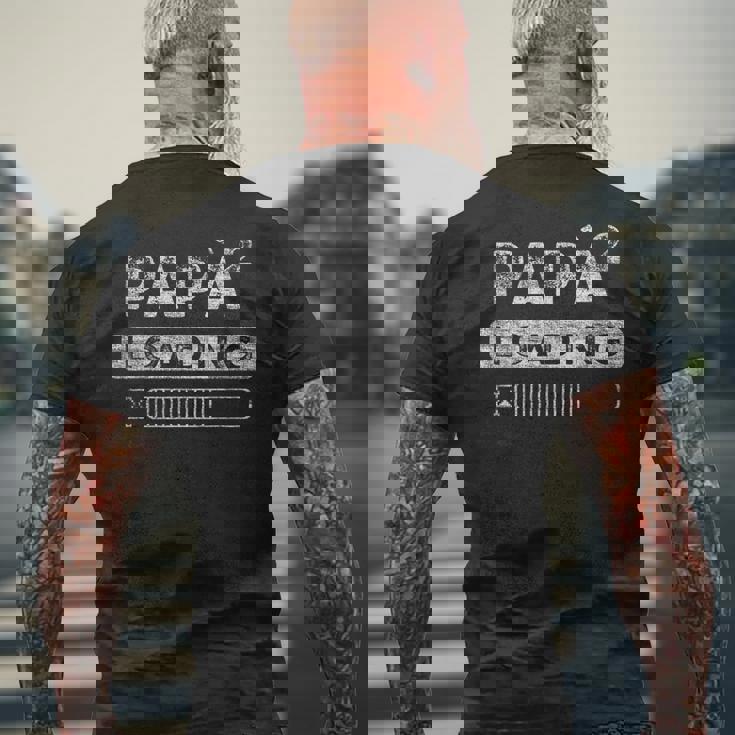 Uomo Futuro Papàecondo Figlio Annuncio Per Il Papà T-shirt da uomo con stampa posteriore Regalos para ancianos