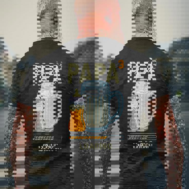 Uomo Papà In Arrivo Papà In Attesa Terzo Figlio T-shirt da uomo con stampa posteriore Regalos para ancianos