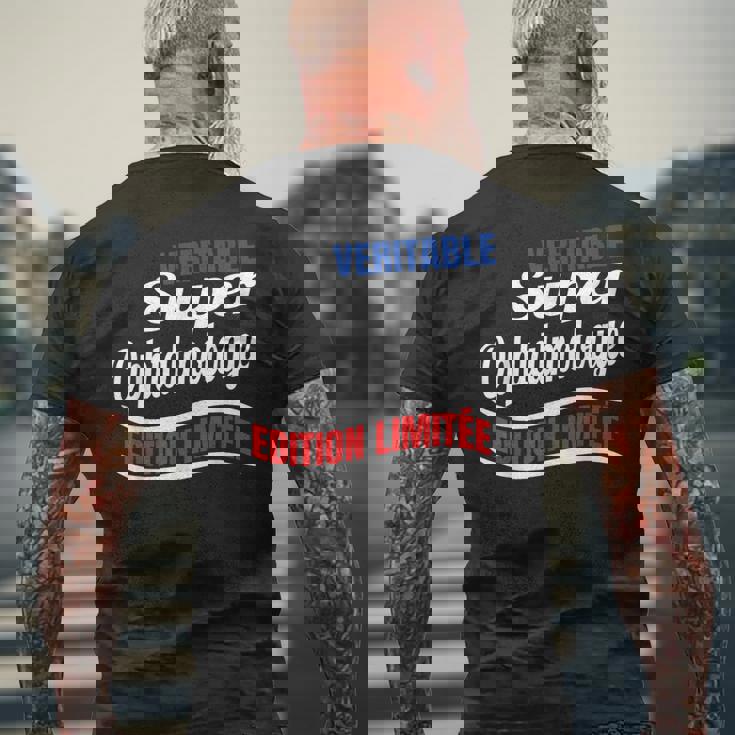 Véritableuper Ophtalmologue Homme Humour Ophtalmo T-shirt imprimé au dos Cadeaux pour les vieillards