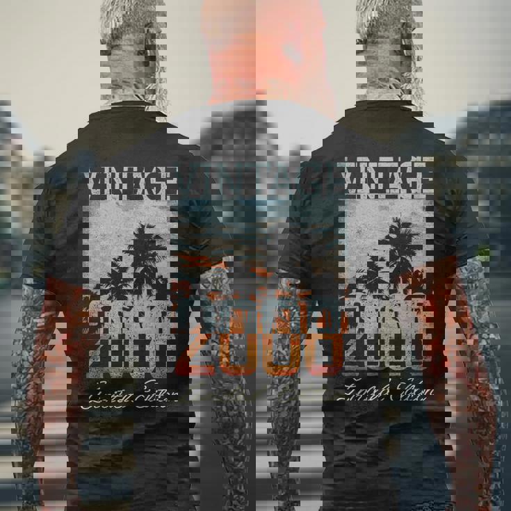 Vintage 2008 Limited Edition 18Th Birthday 18 Year Old メンズTシャツ バックプリント 高齢者への贈り物