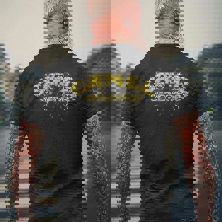 Vintageport Lover Quote Camel upercross レトロ メンズTシャツ バックプリント 高齢者への贈り物